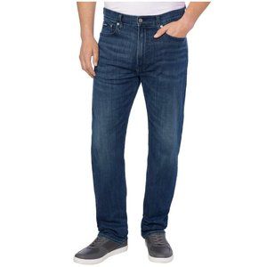 NWT Calvin Klein Men's Slim Straight Jean Size 34W x 29L Indigo Blue $90 PP3